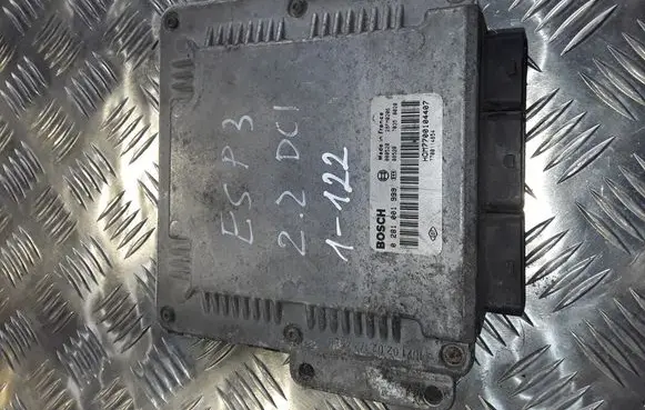 Renault Espace III Engine control unit/module 0281001999 HOM7700104407 7700114854