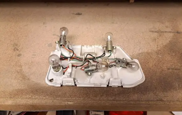 Tail light part