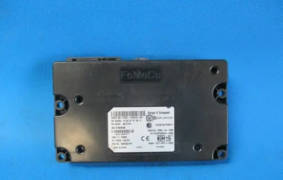 Ford Ecosport Bluetooth control unit module E1BT14D212GA B017701 ET620035