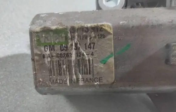Opel Zafira A Rear wiper blade 09137147 8A002621244