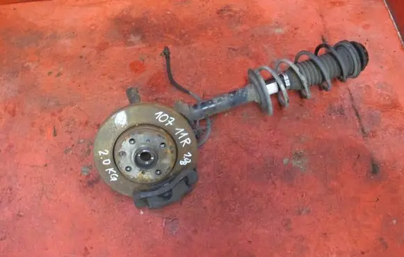 Peugeot 107 Front wheel hub spindle knuckle P107ZWROTNICAPP