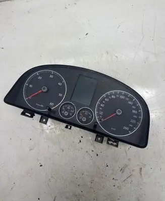 Volkswagen Touran I Speedometer (instrument cluster) 1T0920874A 090777011607