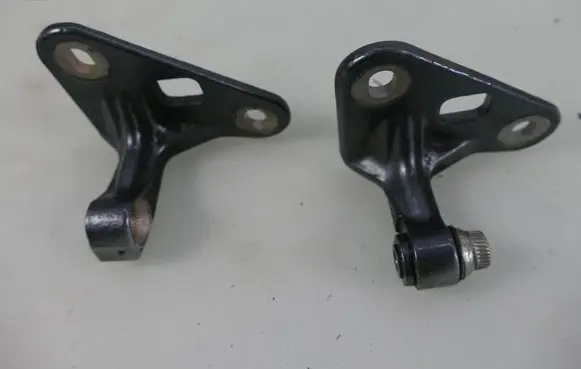 Front door hinge set