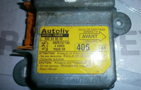 Peugeot 406 Airbag control unit/module 9628757180 550539500