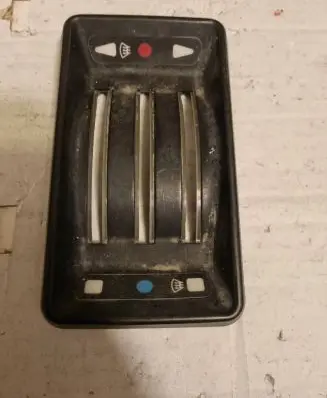 Mercedes-Benz 207 310 Climate control/heater control trim 