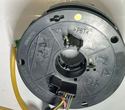Mercedes-Benz C W203 Airbag slip ring squib (SRS ring) A2035408145 A1694641018