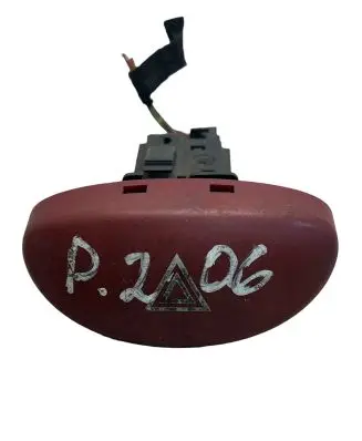 Peugeot 206 Hazard light switch 9643213777