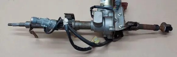 Steering wheel axle set