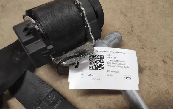 Volvo V50 Rear seatbelt 8639551 6085750L0