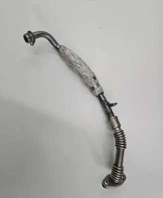 Audi A6 S6 C6 4F Turbo turbocharger oiling pipe/hose 059145736D