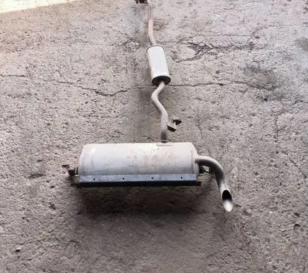 Renault Koleos II Muffler/silencer 201004839R 203008961R