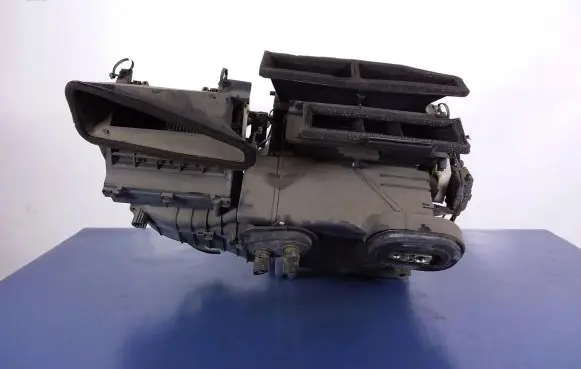 Interior heater climate box assembly