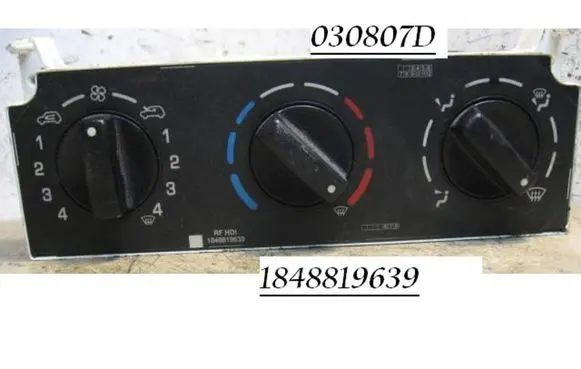 Peugeot Partner Climate control unit 030807D 1848819639