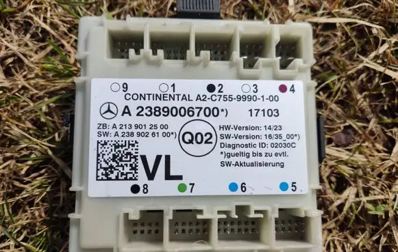 Mercedes-Benz E W238 Door control unit/module A2389006700 A2389026100 A2139012500