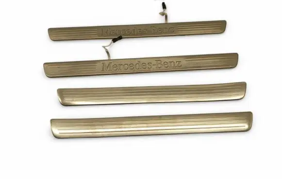 Mercedes-Benz GL X166 sill trim set (inner) A1666860836 A1666860736 A1666809500