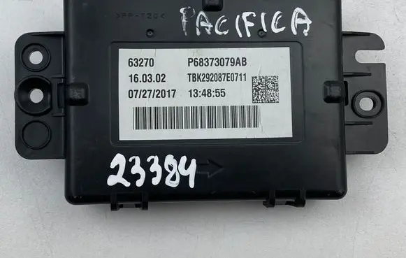 Chrysler Pacifica Air conditioning/heating control unit P68373079AB 63270 0727201
