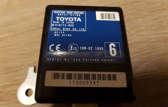 Toyota Prius (XW20) Door control unit/module 8974147100