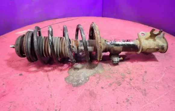 Chevrolet Aveo Front shock absorber with coil spring