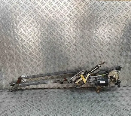 Front wiper linkage and motor