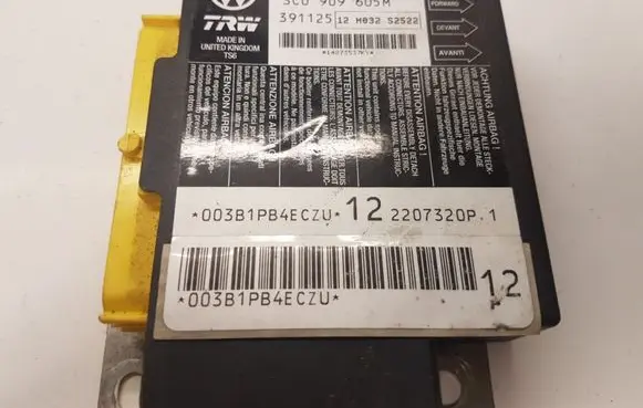 Volkswagen PASSAT B6 Airbag control unit/module 3C0909605M