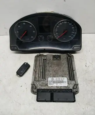 Engine ECU kit and lock set
