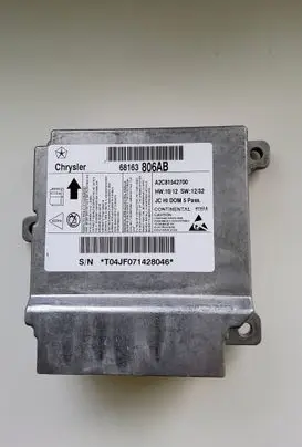 Dodge Journey Airbag control unit/module 68163806AB A2C81542700 T04J5071428046