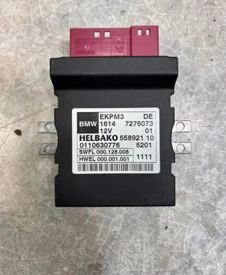 Fuel injection pump control unit/module