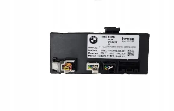 BMW X6 G06 Tailgate/trunk control unit/module 5A53D08