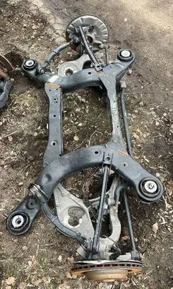 Rear axle beam