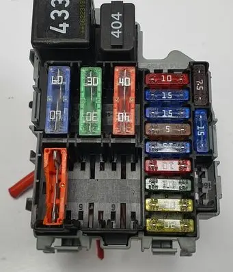 Porsche Cayenne (9PA) Fuse box set