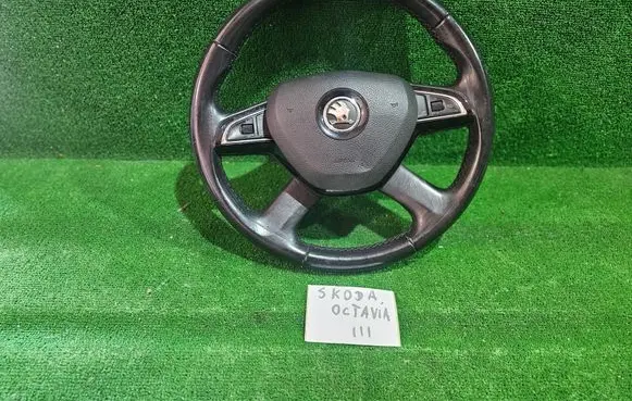 Skoda Octavia Mk3 (5E) Steering wheel 5E0419091AC 5E0880201B