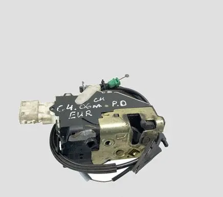 Citroen C4 I Front door lock 9660699780F
