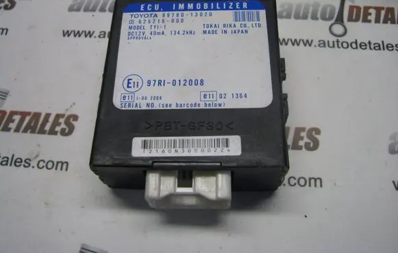 Immobilizer control unit/module