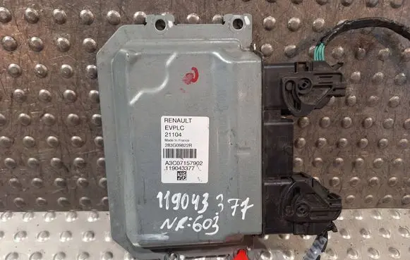 Renault Zoe Engine control unit/module ECU S25081603 283G09822R A3C07157902