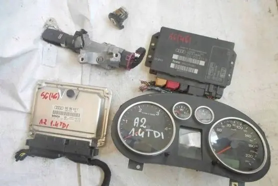 Audi A2 Engine ECU kit and lock set 045906019F 8Z0959433N 8Z0920931B