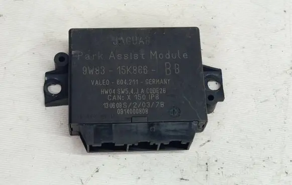 Jaguar XF X250 Parking PDC control unit/module 9W83-15K866-BB 604211 0914000808