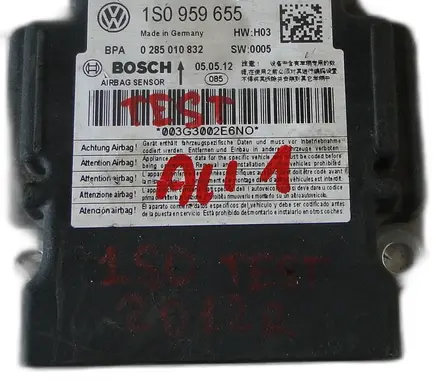 Skoda Citigo Airbag control unit/module 1S0959655