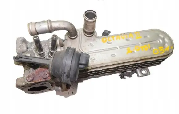 Skoda Octavia Mk2 (1Z) EGR valve cooler 038131513J