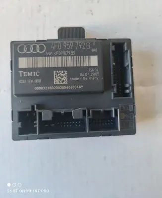 Audi A6 S6 C6 4F Central body control module 4F0959792B