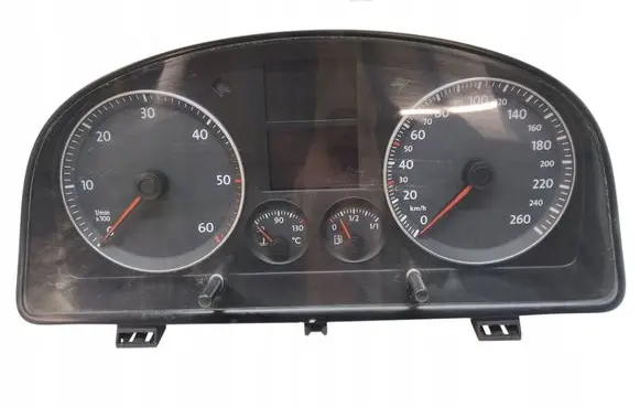 Volkswagen Touran I Speedometer (instrument cluster) 1T0920861A