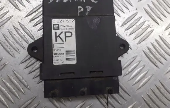 Opel Vectra C Door control unit/module 9227562