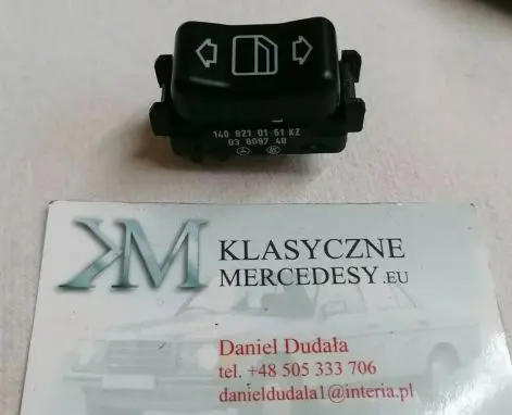 Mercedes-Benz S W140 Electric window control switch 1408210151