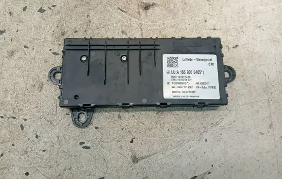 Mercedes-Benz GL X166 Suspension control unit/module A1669000405 10098940 A1669025602