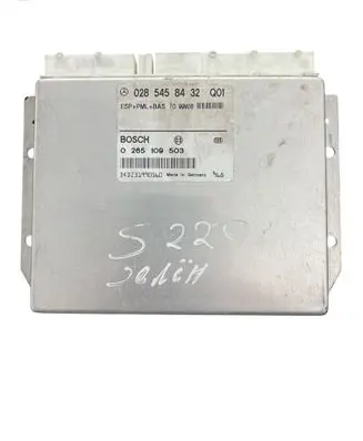 Mercedes-Benz S W220 ESP (stability system) control unit 0285458432 0265109503