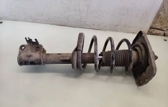 Peugeot 807 Front shock absorber with coil spring 