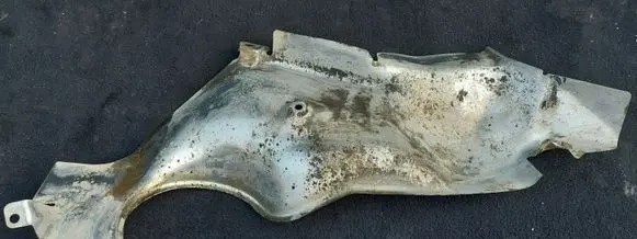 BMW 5 E39 Engine splash shield/under tray