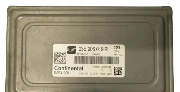 Seat Ibiza IV (6J,6P) Engine control unit/module 03E906019R