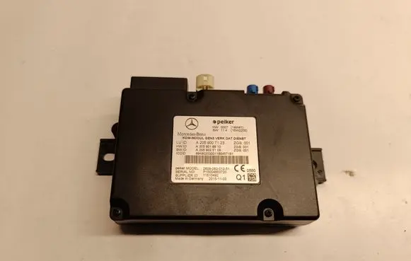 Mercedes-Benz E A207 Other devices A2059007123 A2059016810