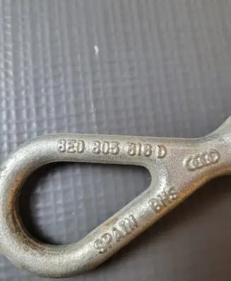 Audi A6 S6 C6 4F Towing hook eye 8E0805616D