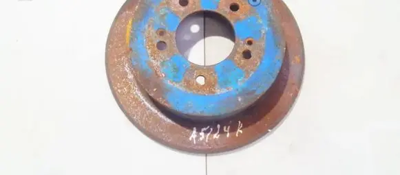 KIA Sportage Rear brake disc neventiliuojamas